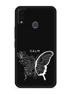 Calm Embossed Soft Silicone Case for Itel A48