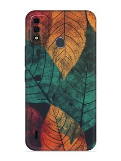 Leaves Artwork Embossed Soft Silicone Case for Itel A48