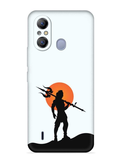 Lord Mahadev Trendy Embossed Soft Silicone Case for Itel A49