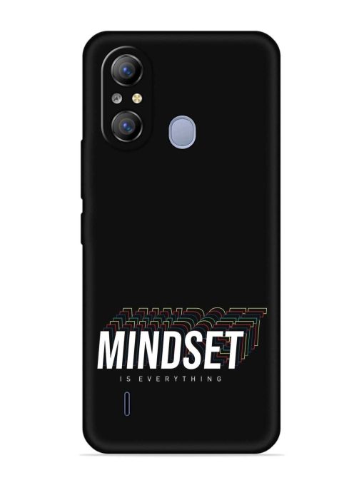 Mindset Everything Slogan Embossed Soft Silicone Case for Itel A49 Zapvi