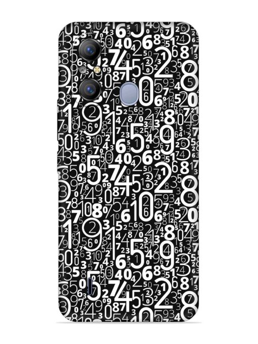 Many Numbers Different Embossed Soft Silicone Case for Itel A49