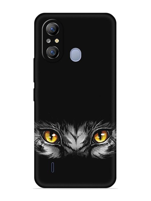 Scary Eye Embossed Soft Silicone Case for Itel A49 Zapvi