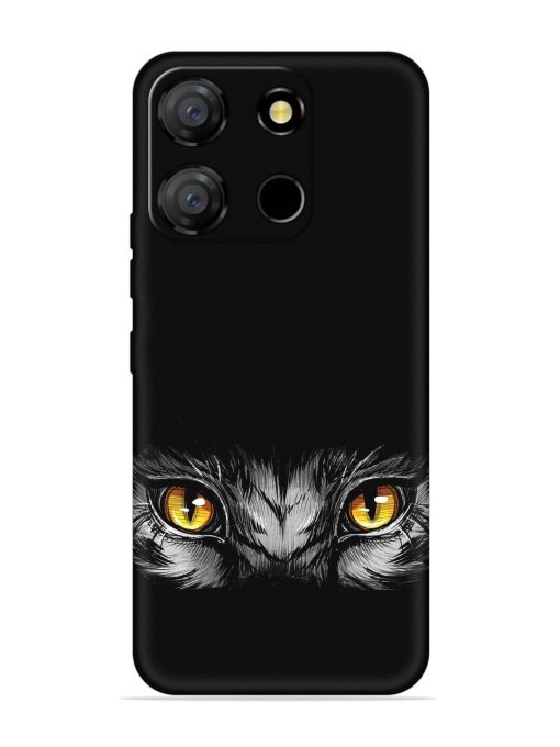 Scary Eye Embossed Soft Silicone Case for Itel A60 Zapvi