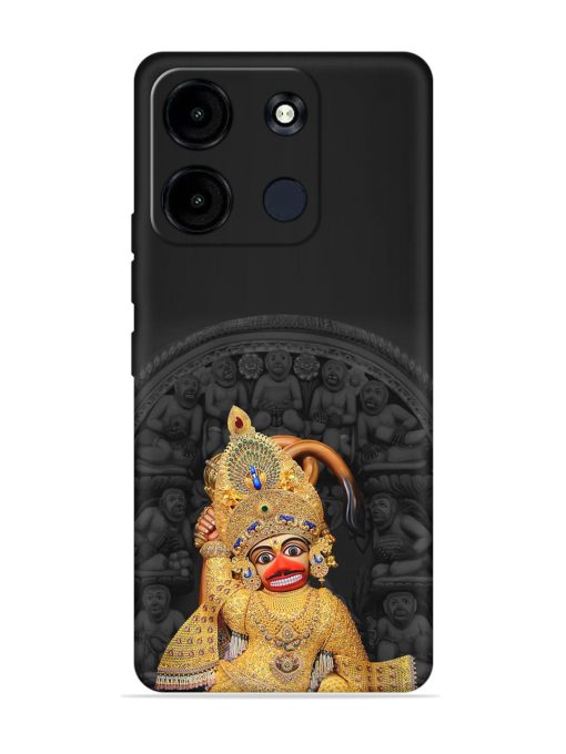 Indian Gold Hanuman Embossed Soft Silicone Case for Itel A60S Zapvi