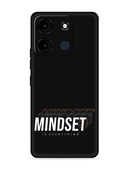 Mindset Everything Slogan Embossed Soft Silicone Case for Itel A60S Zapvi