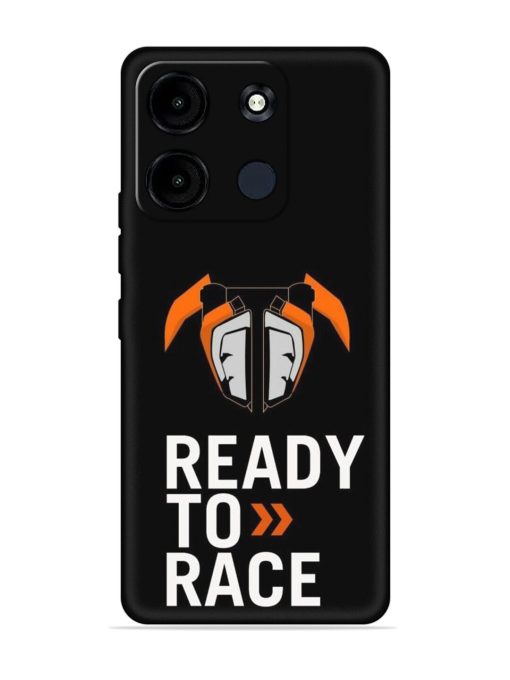 Ready To Race Embossed Soft Silicone Case for Itel A60S