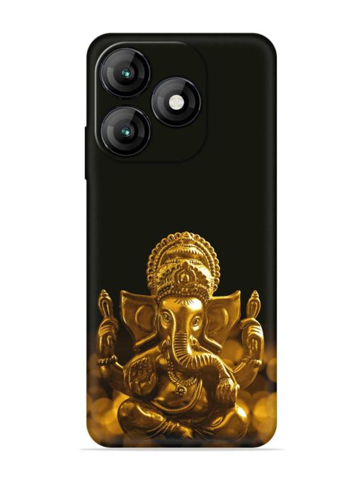 Lord Ganesha Indian Festival Embossed Soft Silicone Case for Itel A70 Zapvi