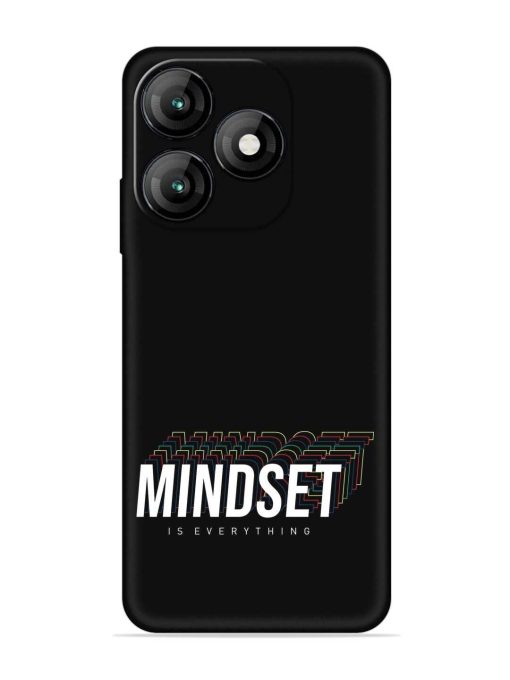 Mindset Everything Slogan Embossed Soft Silicone Case for Itel A70