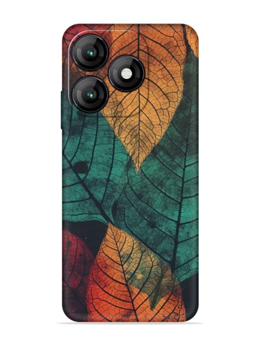 Leaves Artwork Embossed Soft Silicone Case for Itel A70