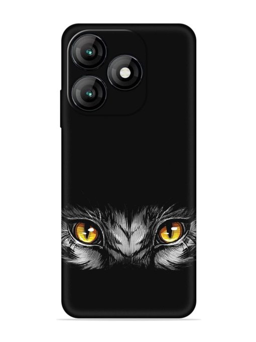 Scary Eye Embossed Soft Silicone Case for Itel A70 Zapvi