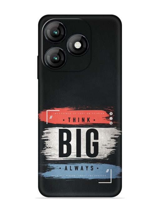 Think Big Always Embossed Soft Silicone Case for Itel A70