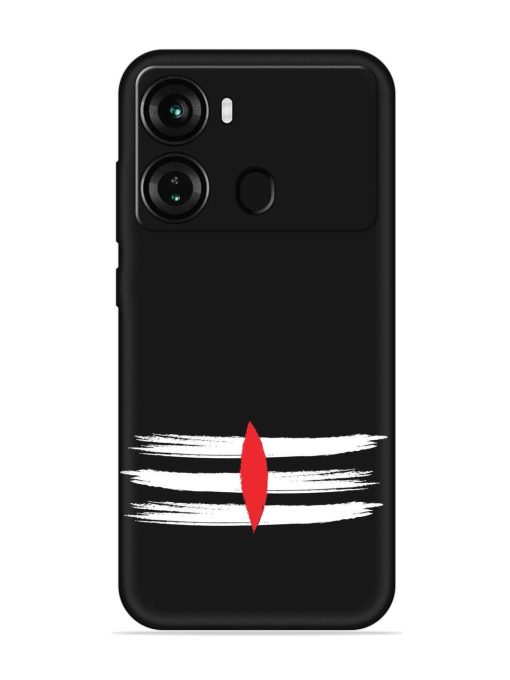 Mahadev Tilak Vector Embossed Soft Silicone Case for Itel P40 Zapvi