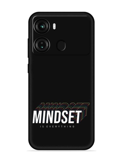 Mindset Everything Slogan Embossed Soft Silicone Case for Itel P40