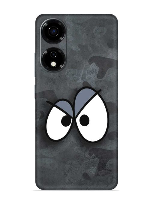 Big Eyes Night Mode Embossed Soft Silicone Case for Itel P55 (5G) Zapvi