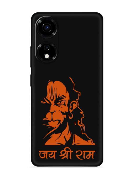 Angry Hanuman Embossed Soft Silicone Case for Itel P55 (5G) Zapvi