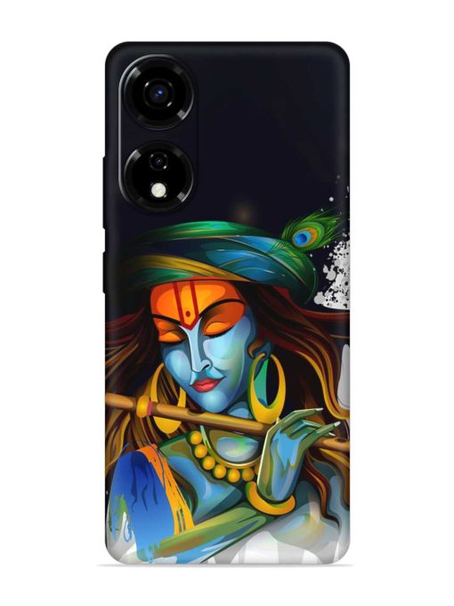 Krishna Art Embossed Soft Silicone Case for Itel P55 (5G)