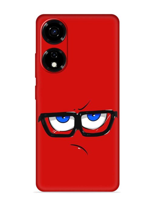 Rad Angry Face Embossed Soft Silicone Case for Itel P55 (5G)