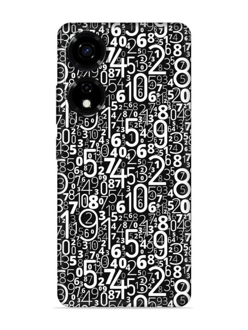 Many Numbers Different Embossed Soft Silicone Case for Itel P55 (5G)