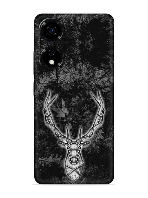 Ancient Deer Embossed Soft Silicone Case for Itel P55 (5G) Zapvi