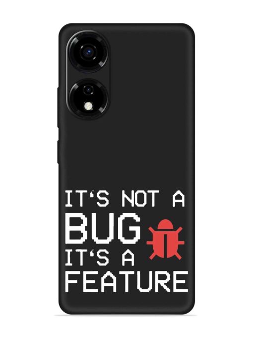 Not Bug Feature Embossed Soft Silicone Case for Itel P55 (5G) Zapvi