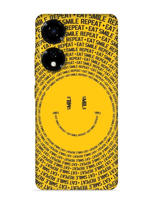 Smiley Embossed Soft Silicone Case for Itel P55 (5G)