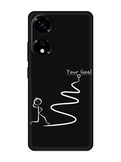 Your Goal Embossed Soft Silicone Case for Itel P55 (5G)