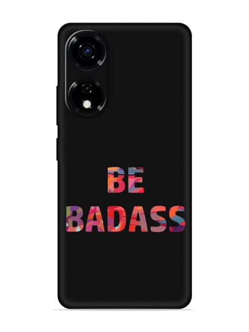 Be Badass Embossed Soft Silicone Case for Itel P55 (5G)