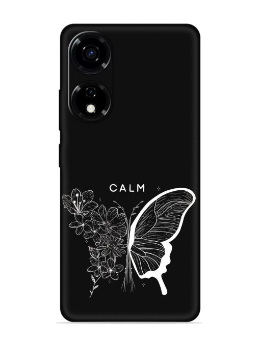 Calm Embossed Soft Silicone Case for Itel P55 (5G)