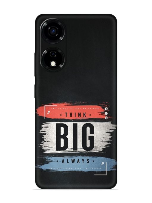 Think Big Always Embossed Soft Silicone Case for Itel P55 (5G)