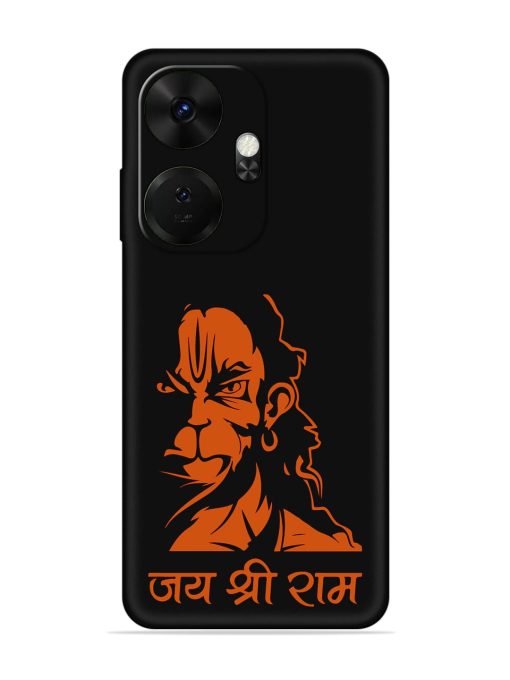 Angry Hanuman Embossed Soft Silicone Case for Itel P55 Plus Zapvi