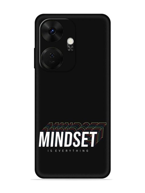 Mindset Everything Slogan Embossed Soft Silicone Case for Itel P55 Plus Zapvi