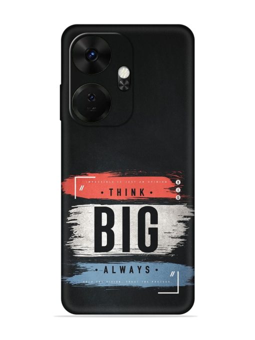 Think Big Always Embossed Soft Silicone Case for Itel P55 Plus Zapvi