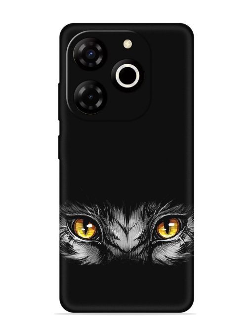 Scary Eye Embossed Soft Silicone Case for Itel P55T