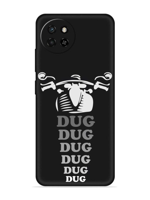 Dug Dug Dug Embossed Soft Silicone Case for Itel S23