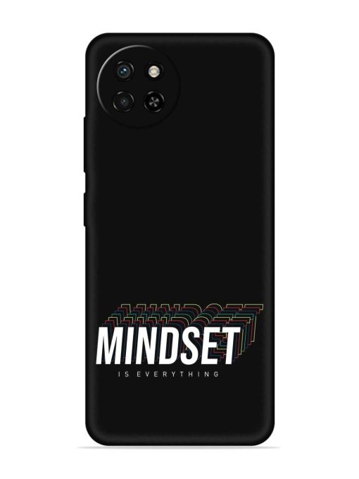 Mindset Everything Slogan Embossed Soft Silicone Case for Itel S23 Zapvi