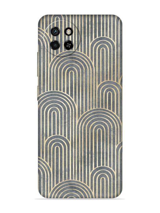 Art Deco Style Embossed Soft Silicone Case for Itel S23 Zapvi