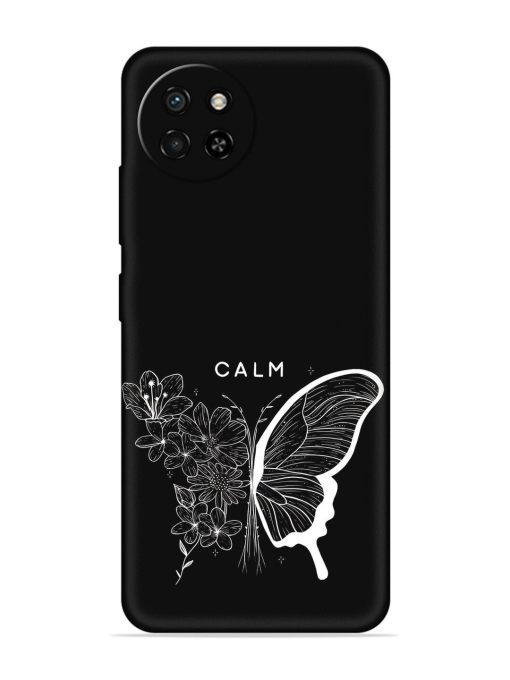 Calm Embossed Soft Silicone Case for Itel S23 Zapvi