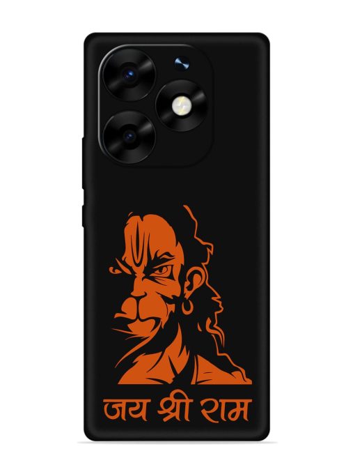 Angry Hanuman Embossed Soft Silicone Case for Itel S23 Plus Zapvi