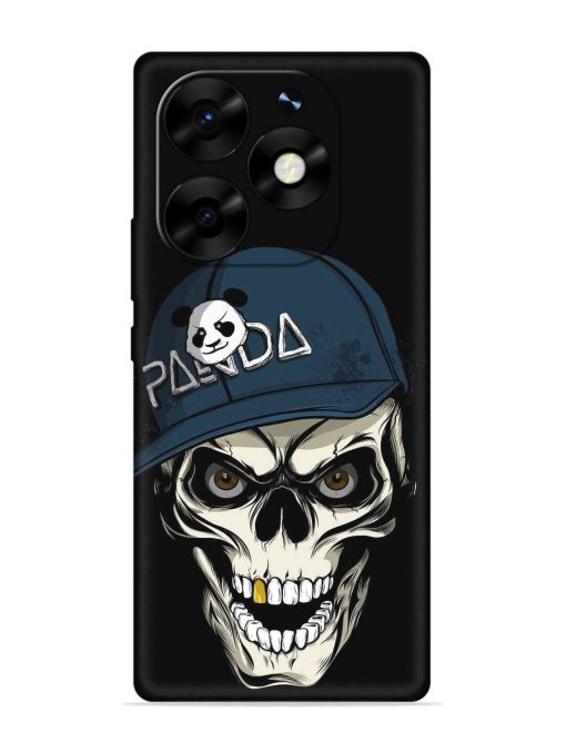 Panda Skull Embossed Soft Silicone Case for Itel S23 Plus Zapvi