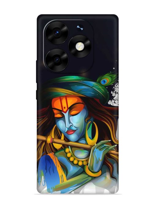 Krishna Art Embossed Soft Silicone Case for Itel S23 Plus Zapvi