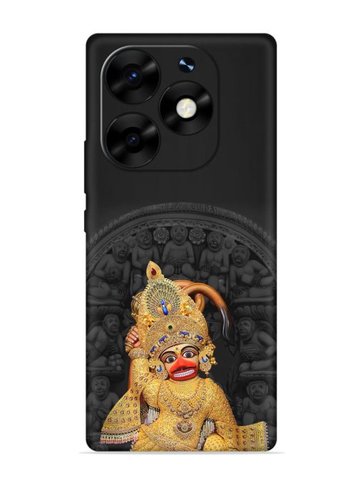 Indian Gold Hanuman Embossed Soft Silicone Case for Itel S23 Plus Zapvi