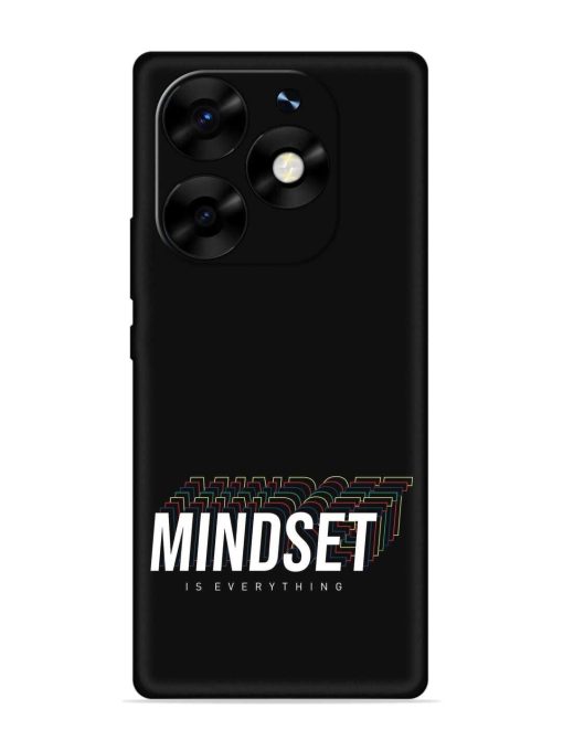 Mindset Everything Slogan Embossed Soft Silicone Case for Itel S23 Plus Zapvi