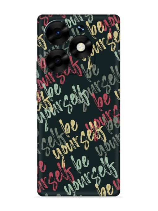 Yourself Seamless Embossed Soft Silicone Case for Itel S23 Plus