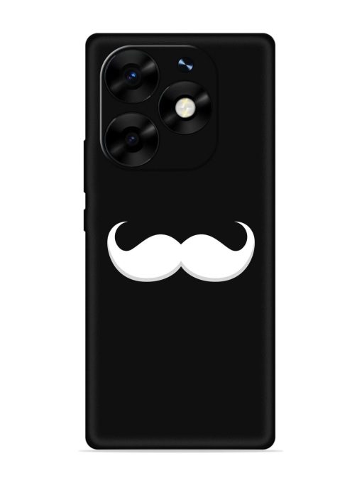 Mustache Vector Embossed Soft Silicone Case for Itel S23 Plus Zapvi