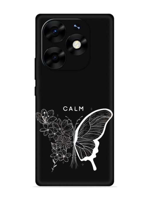 Calm Embossed Soft Silicone Case for Itel S23 Plus Zapvi