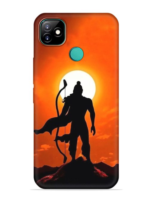 Shree Ram Embossed Soft Silicone Case for Itel Vision 1 Zapvi