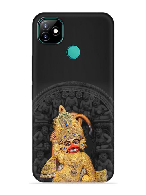 Indian Gold Hanuman Embossed Soft Silicone Case for Itel Vision 1 Zapvi