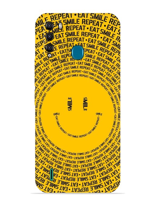 Smiley Embossed Soft Silicone Case for Itel Vision 1 Pro Zapvi