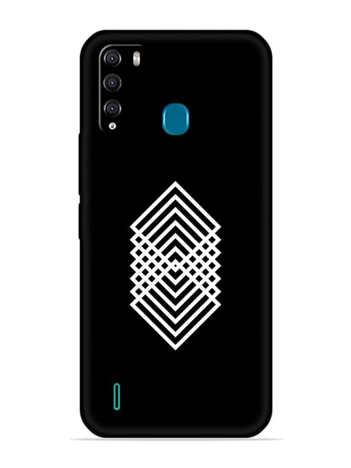 Faay Art Embossed Soft Silicone Case for Itel Vision 1 Pro