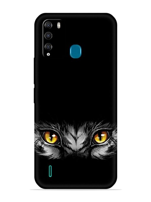 Scary Eye Embossed Soft Silicone Case for Itel Vision 1 Pro Zapvi